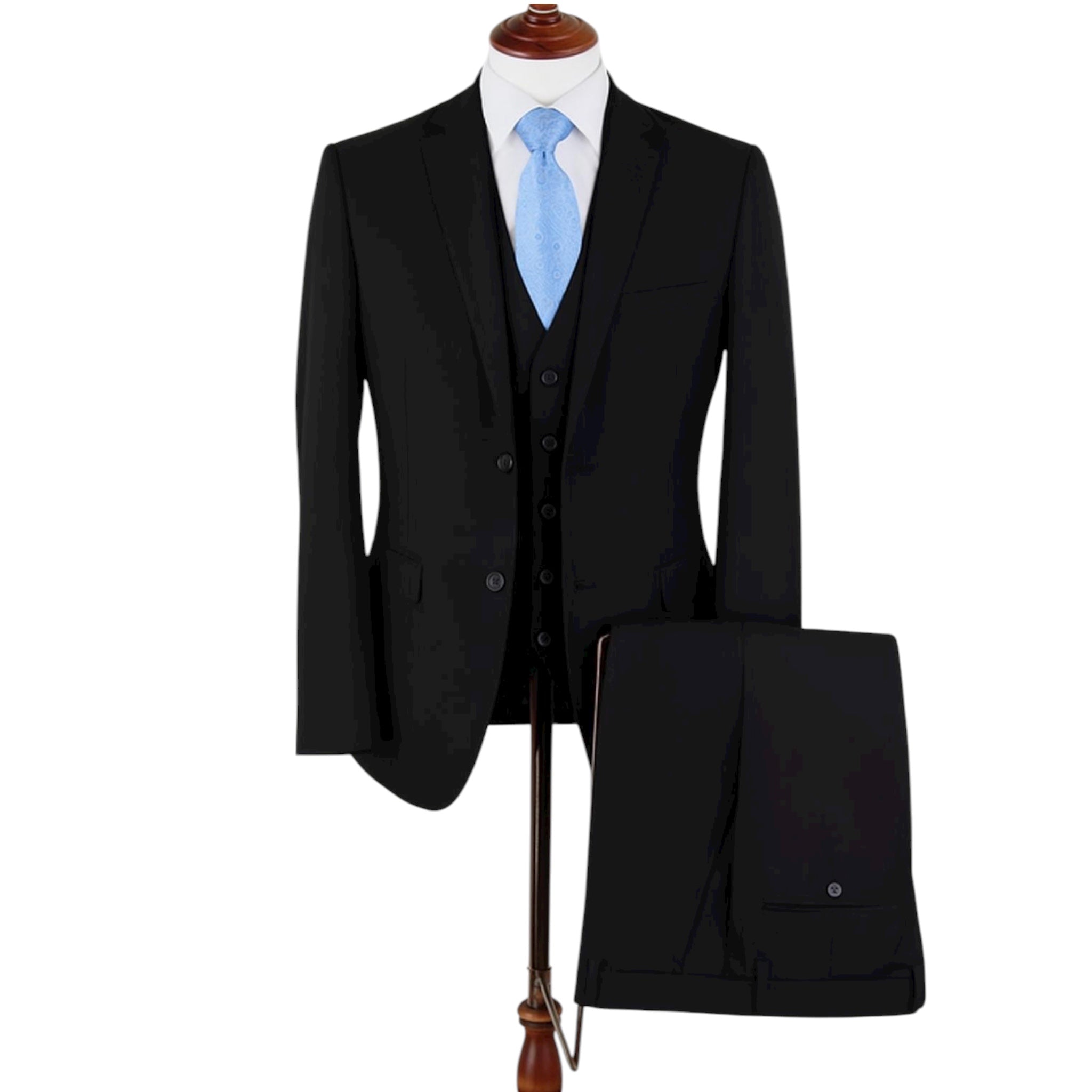 NOAH JOHN: Solid 3pc Slim Suit
